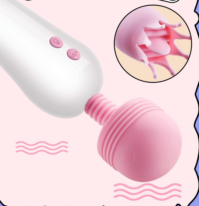 Chày rung 1 đầu tròn 1 đầu lưỡi vương miện