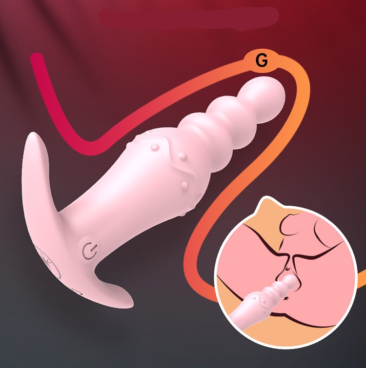 Máy rung hậu môn điều khiển từ xa Outward Wearable Anal Plug