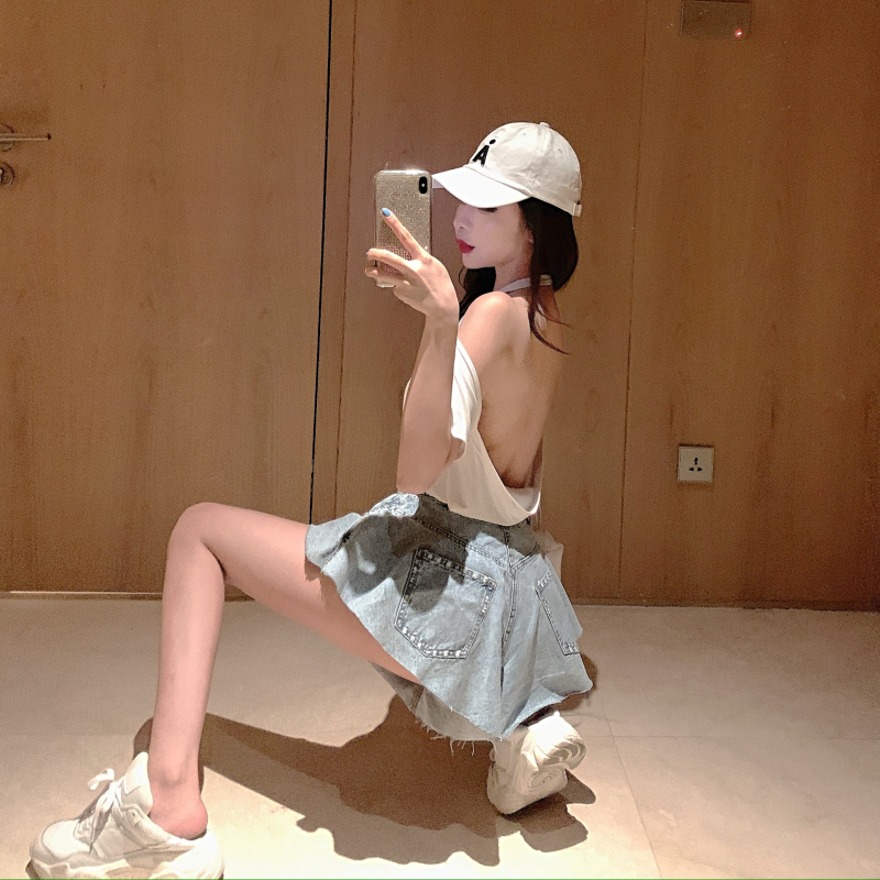 Quần giả váy bò Quảng Châu cao cấp