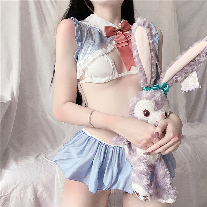 Cosplay thủy thủ 2 mảnh dây nơ