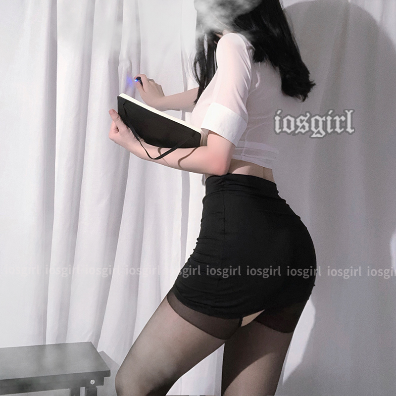 Đồ ngủ Cosplay thư ký mời gọi sếp