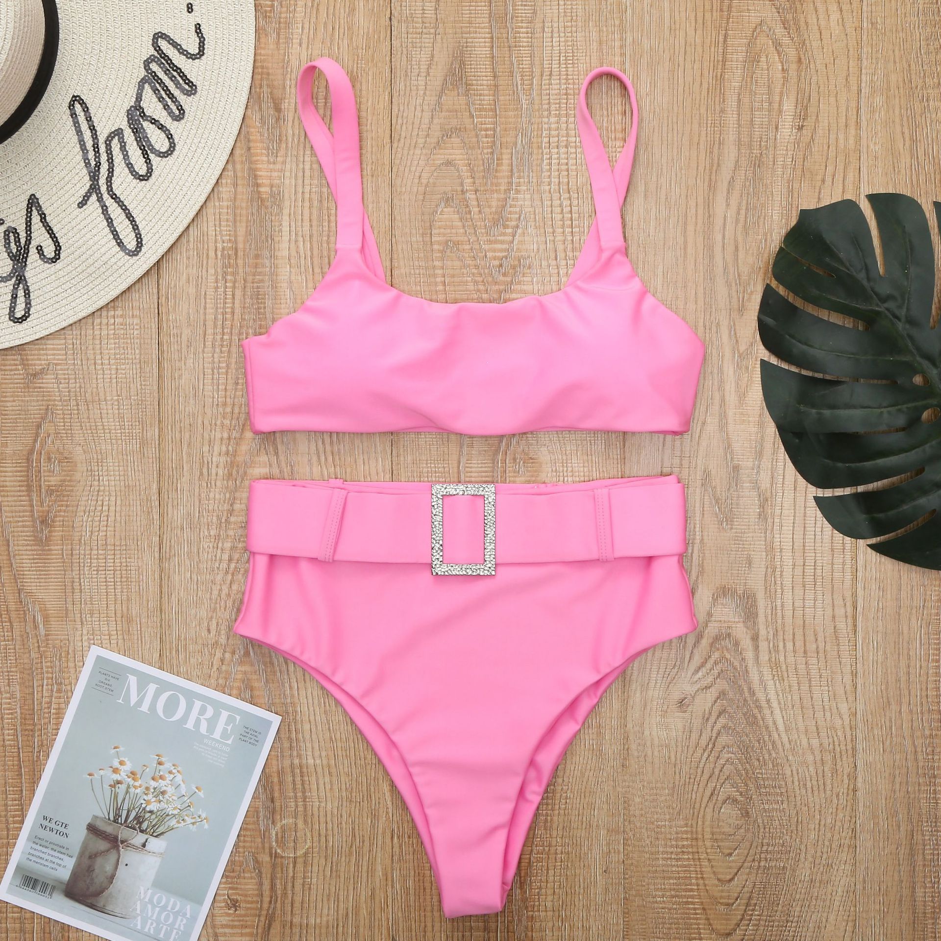 Bikini 2 mảnh đai vuông đằng trước