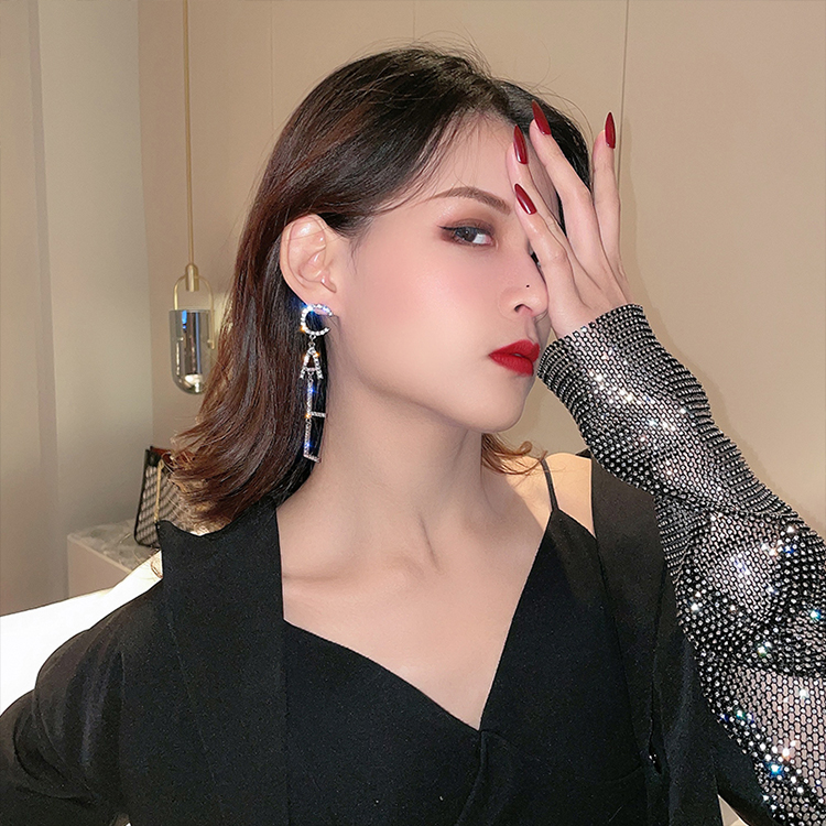 Khuyên tai bạc Call Me