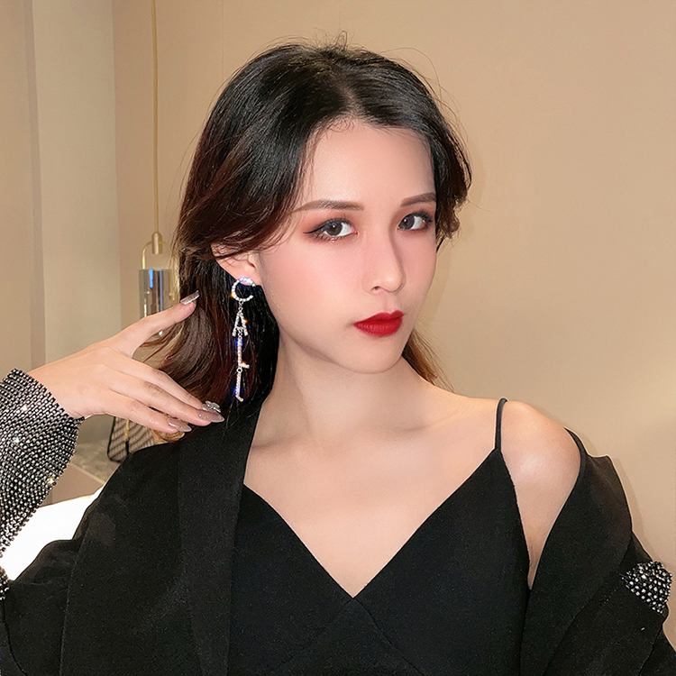 Khuyên tai bạc Call Me