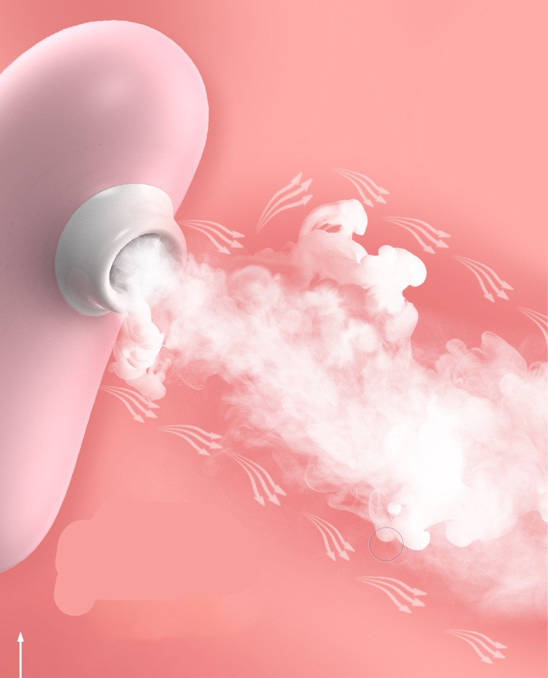 Trứng rung 2 đầu có hút bú liếm điểm G