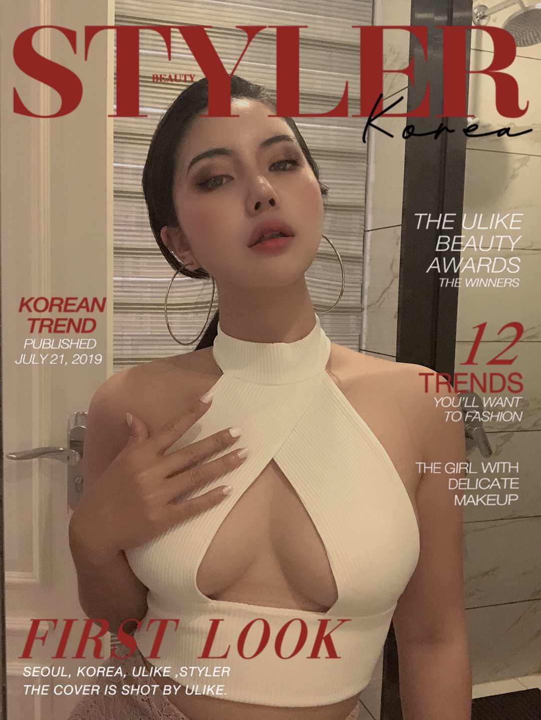 Áo croptop khoét ngực gợi cảm