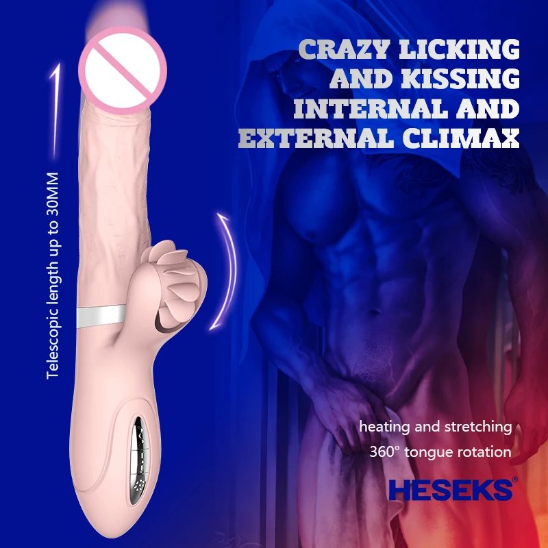 Dương vật giả cầm tay Evo Mars thụt liếm tỏa nhiệt