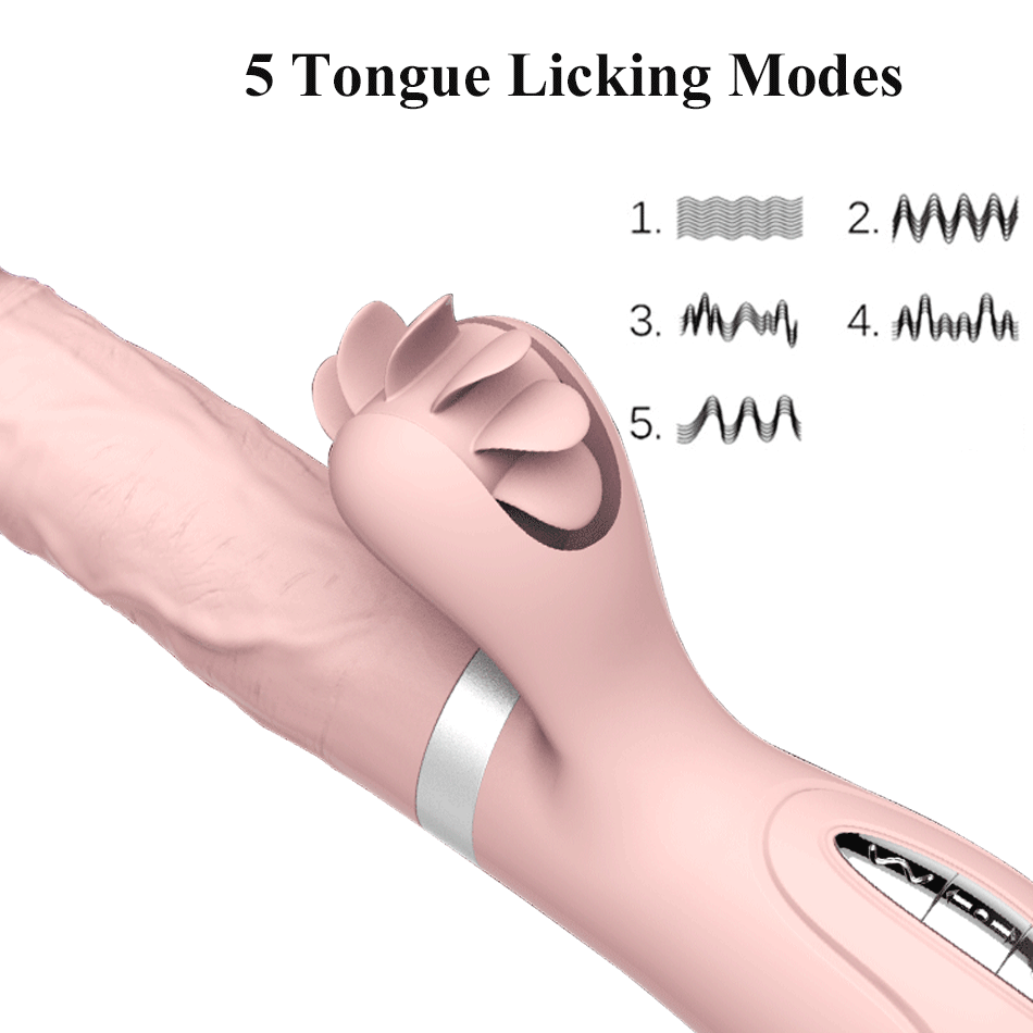 Dương vật giả cầm tay Evo Mars thụt liếm tỏa nhiệt