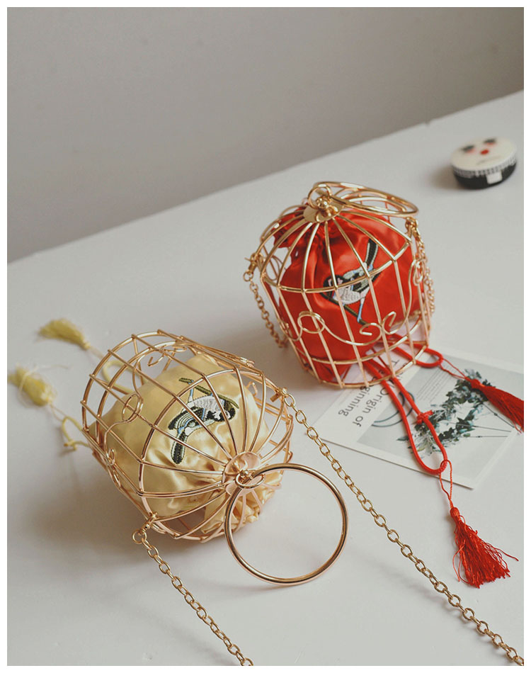 Túi xách nữ lồng chim