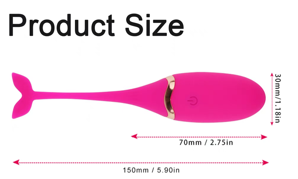 Trứng rung cá voi điều khiển từ xa – Người bạn tình bí mật cho khoái cảm bất tận