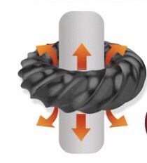 Set 3 vòng đeo dương vật chống xuất tinh sớm Cock Rings