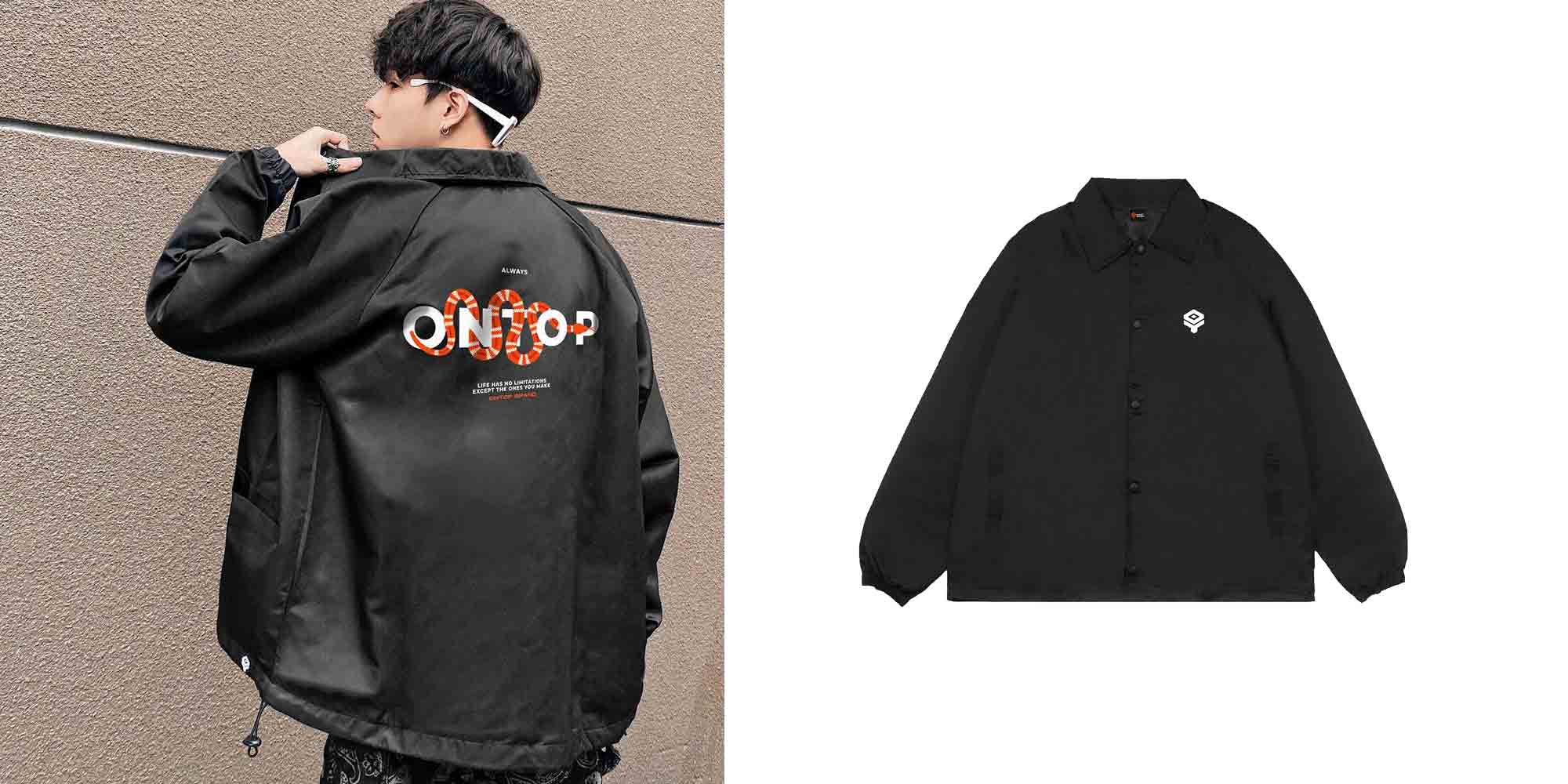 Áo khoác dù nam đẹp Apep Local Brand ONTOP