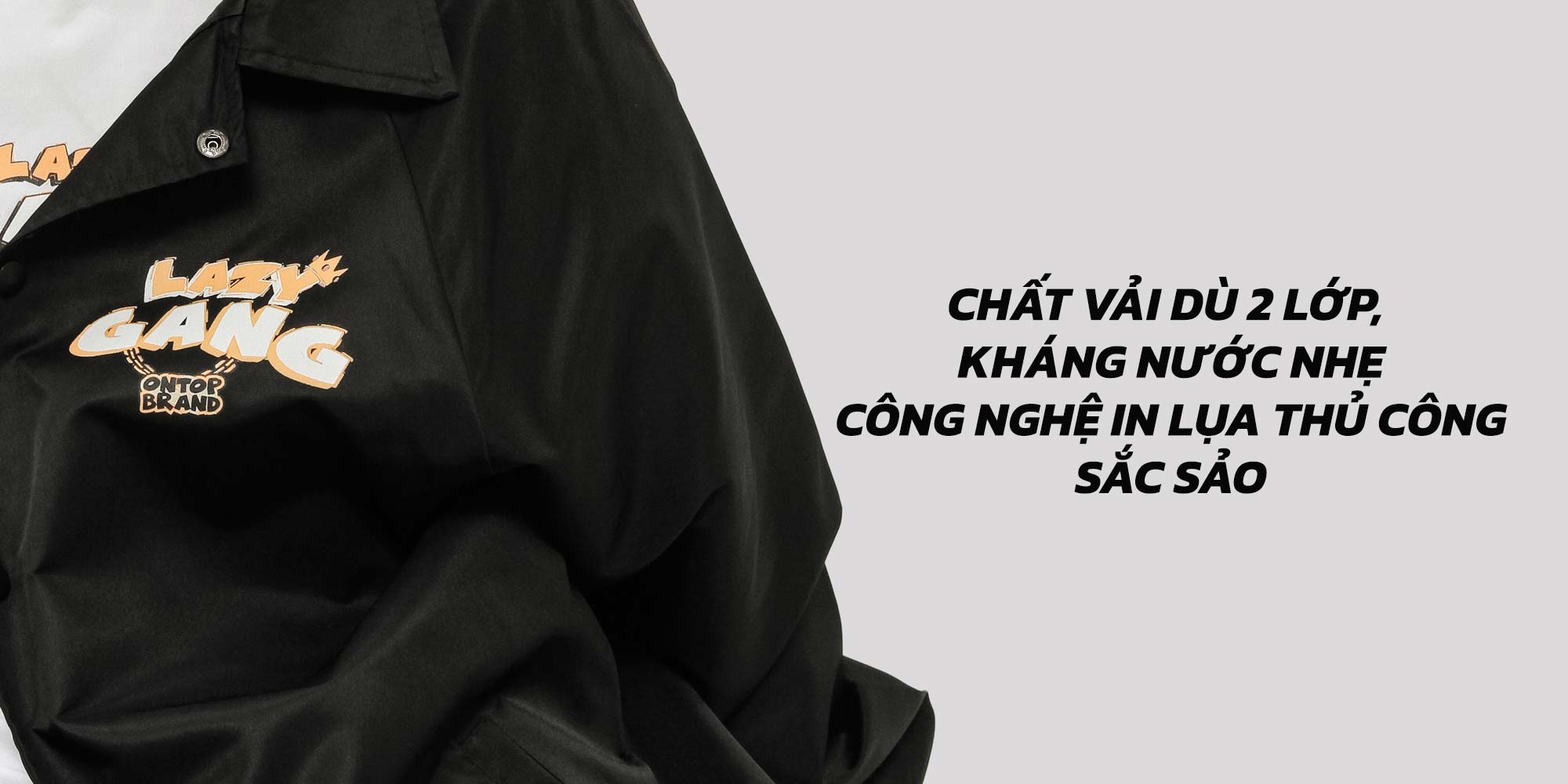 Áo khoác dù nam đẹp