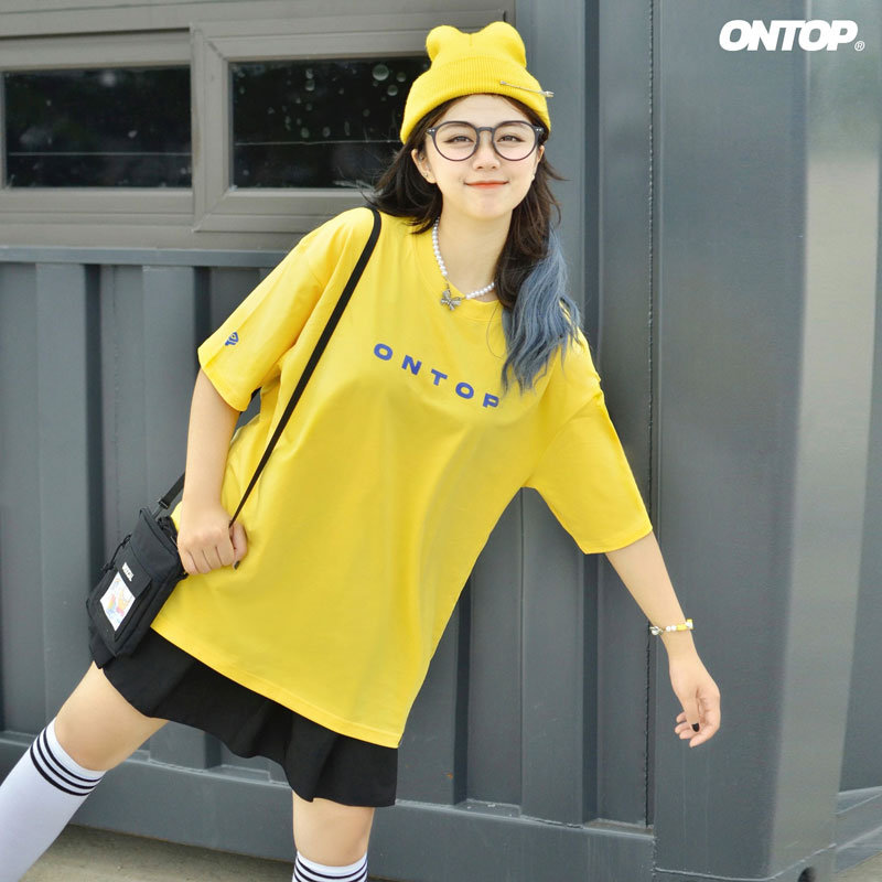 áo thun local brand màu vàng