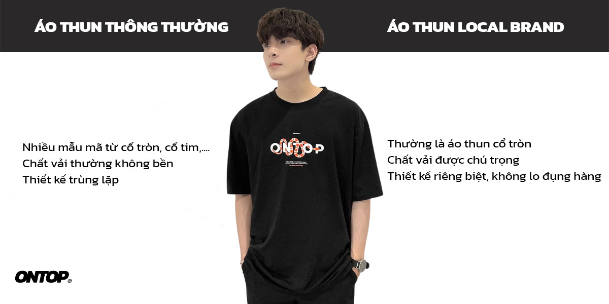 áo thun local brand ONTOP