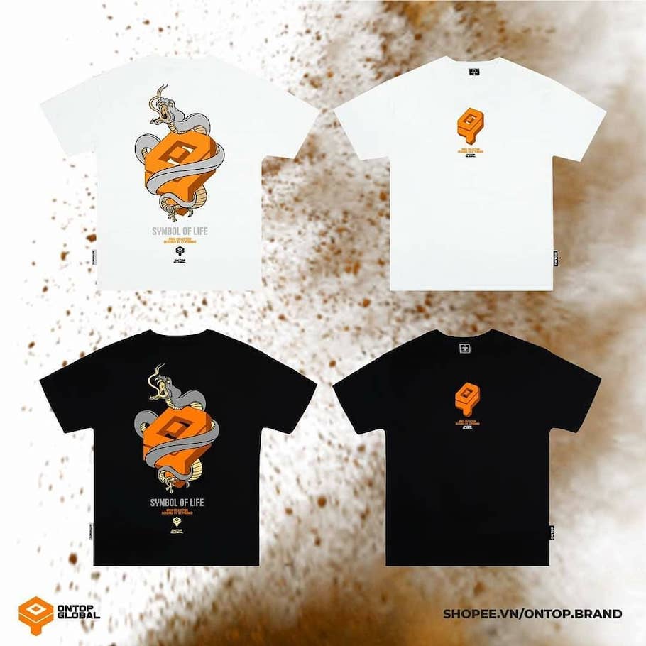 áo thun nam form rộng local brand ONTOP
