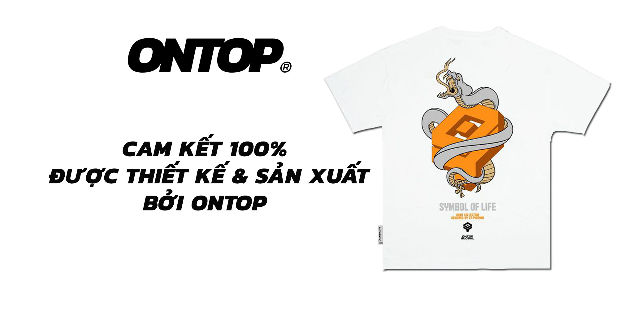 áo thun nam form rộng local brand ONTOP