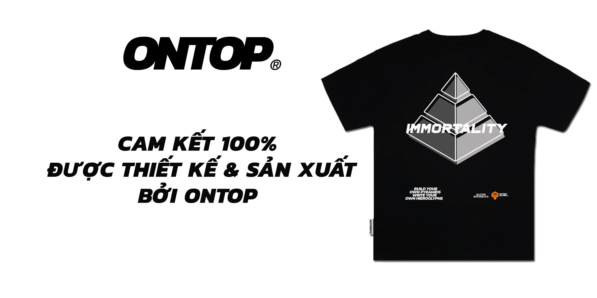 áo thun nam form rộng local brand ONTOP