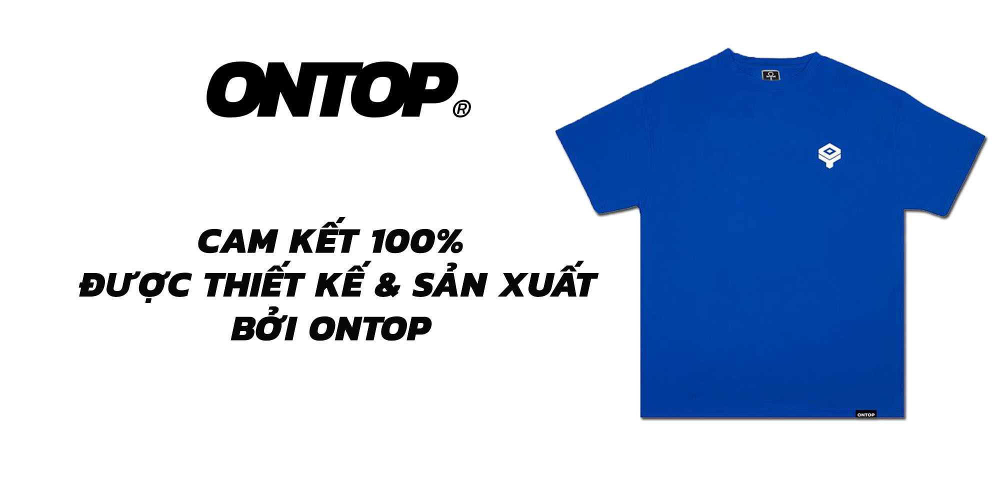 Áo thun nam form rộng tay lỡ local brand ONTOP