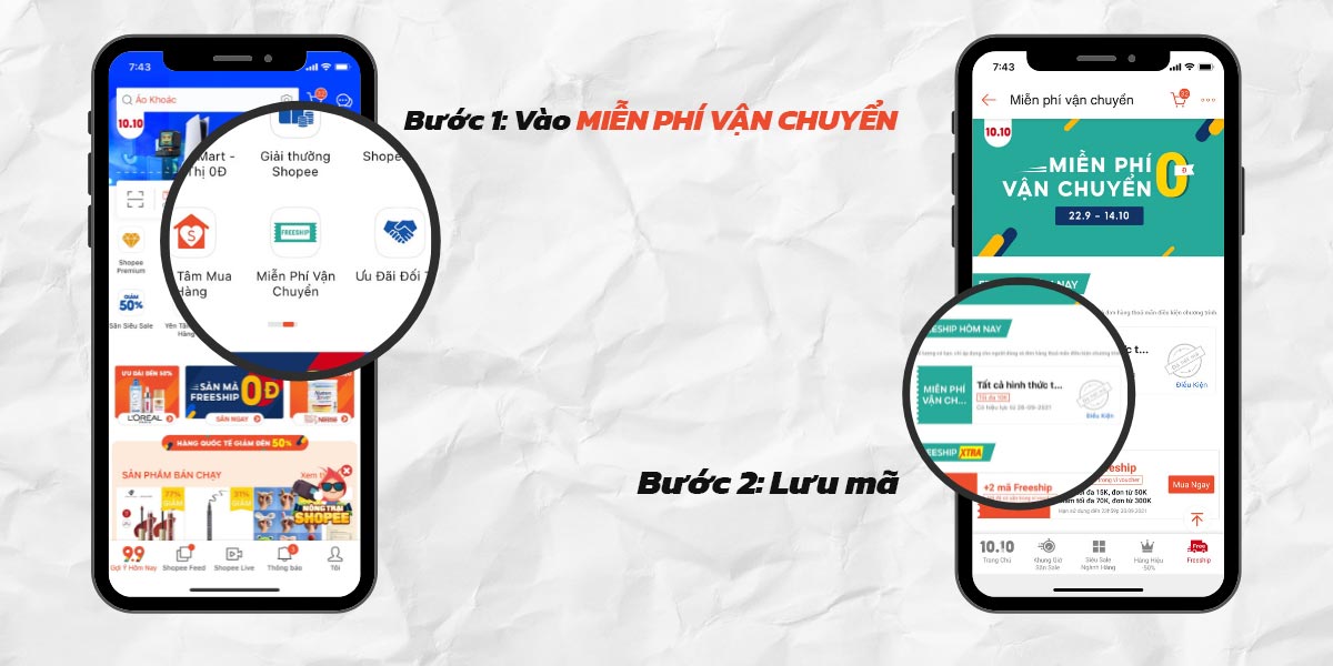 Cách săn sale trên shopee