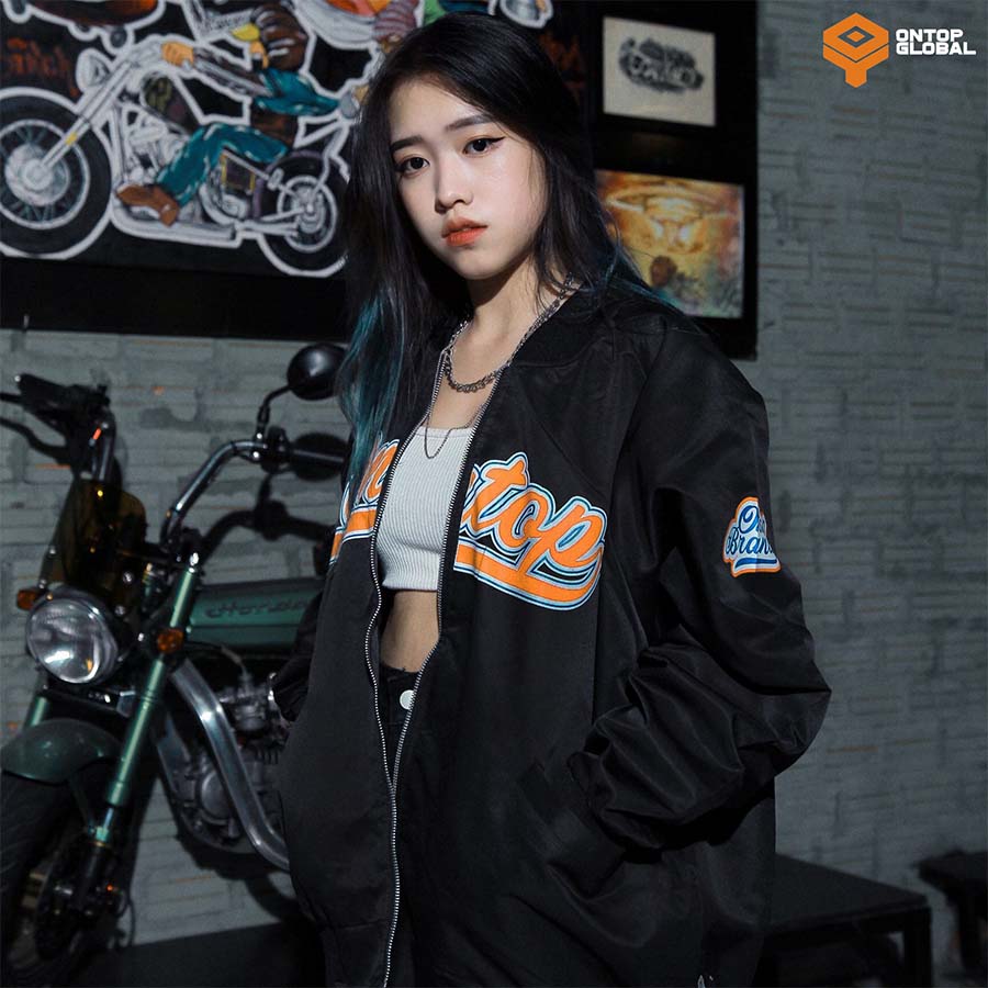 áo khoác bomber nữ