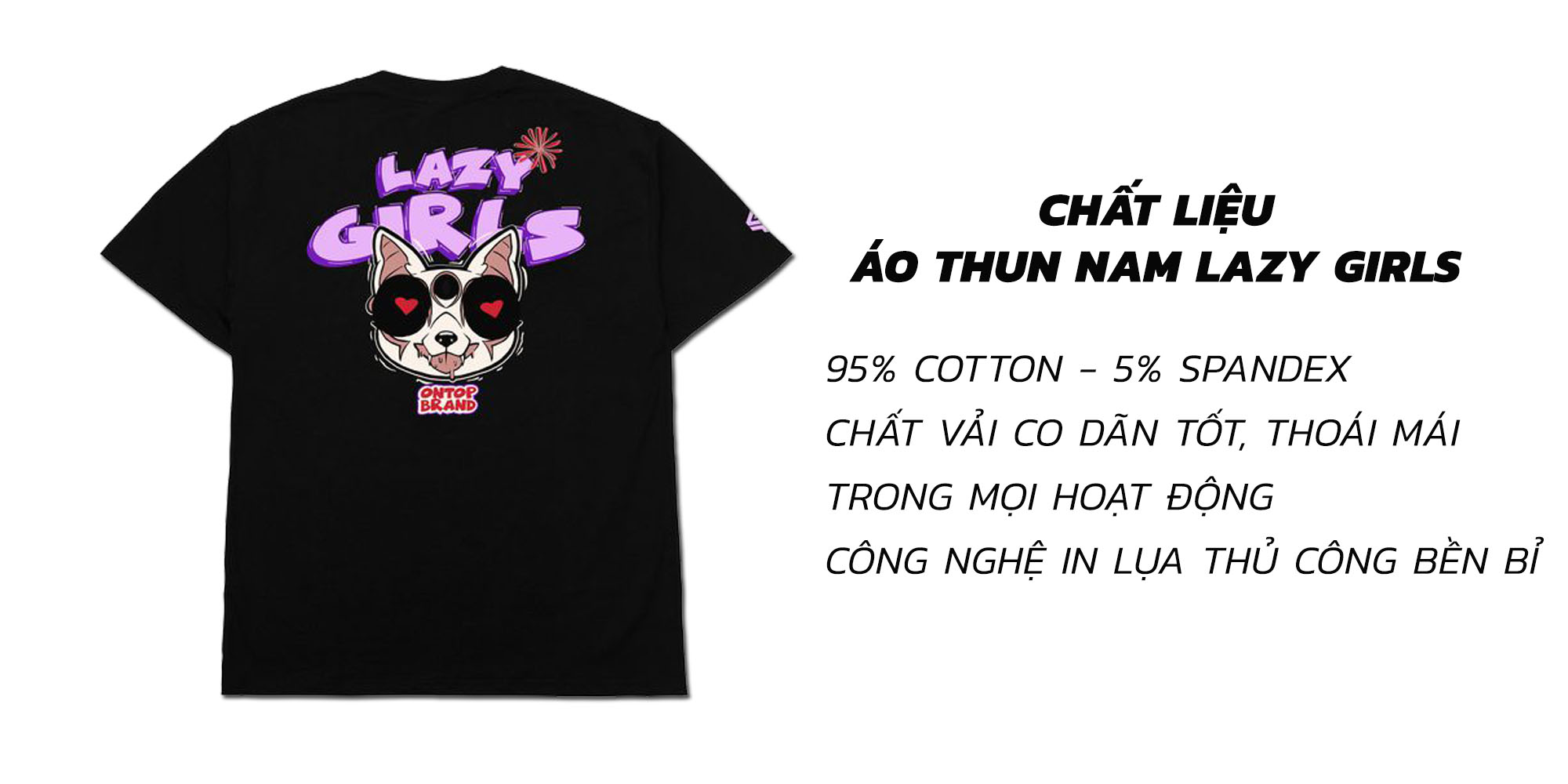 Áo thun nữ form rộng local brand ONTOP