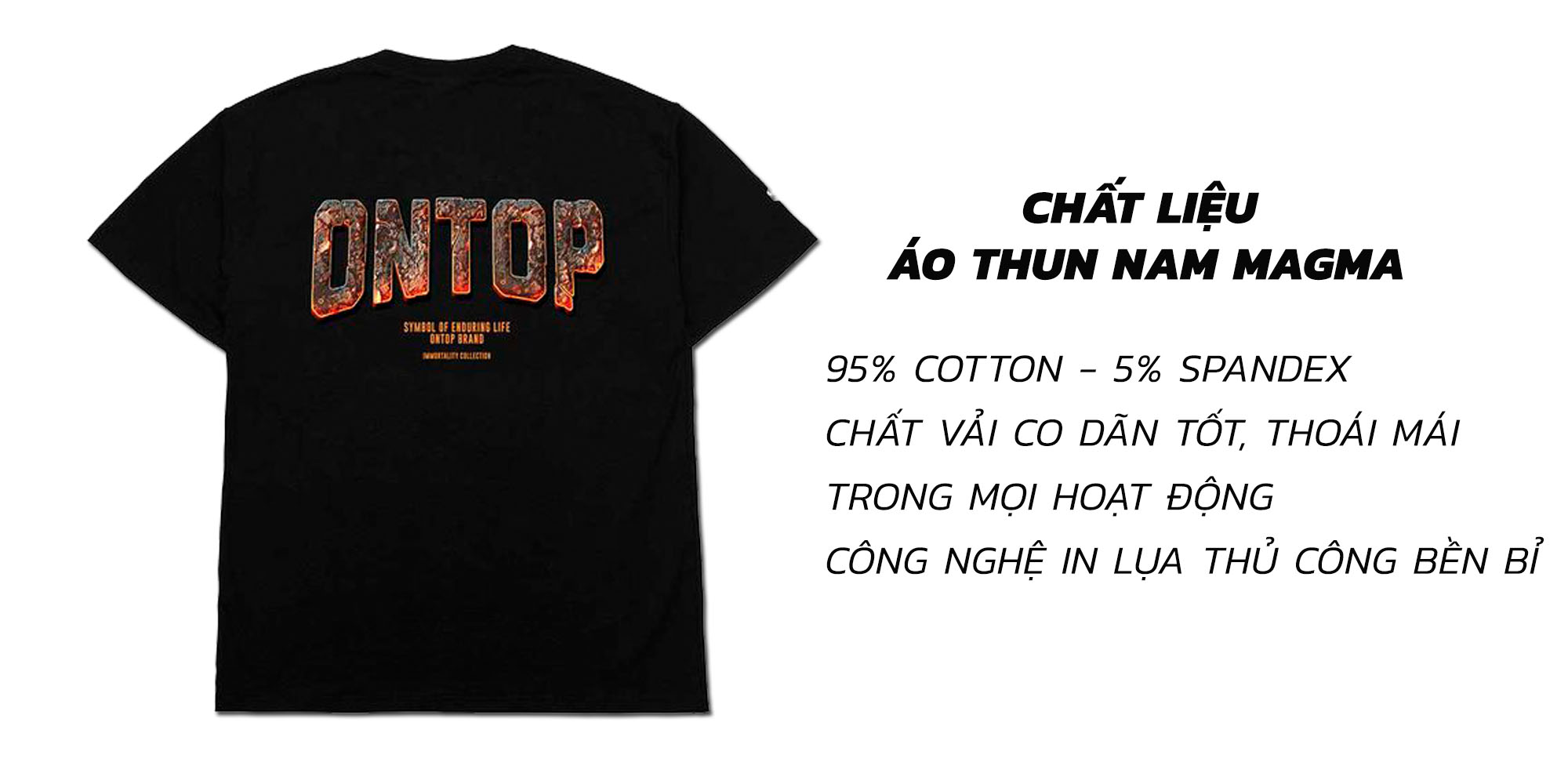 Áo thun nam form rộng local brand ONTOP