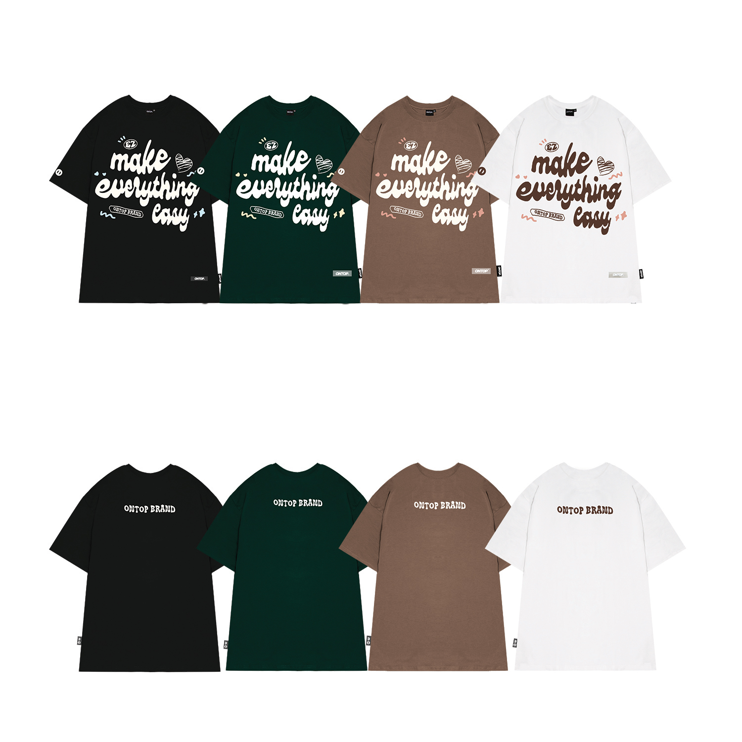 áo thun local brand đẹp in nổi ONTOP