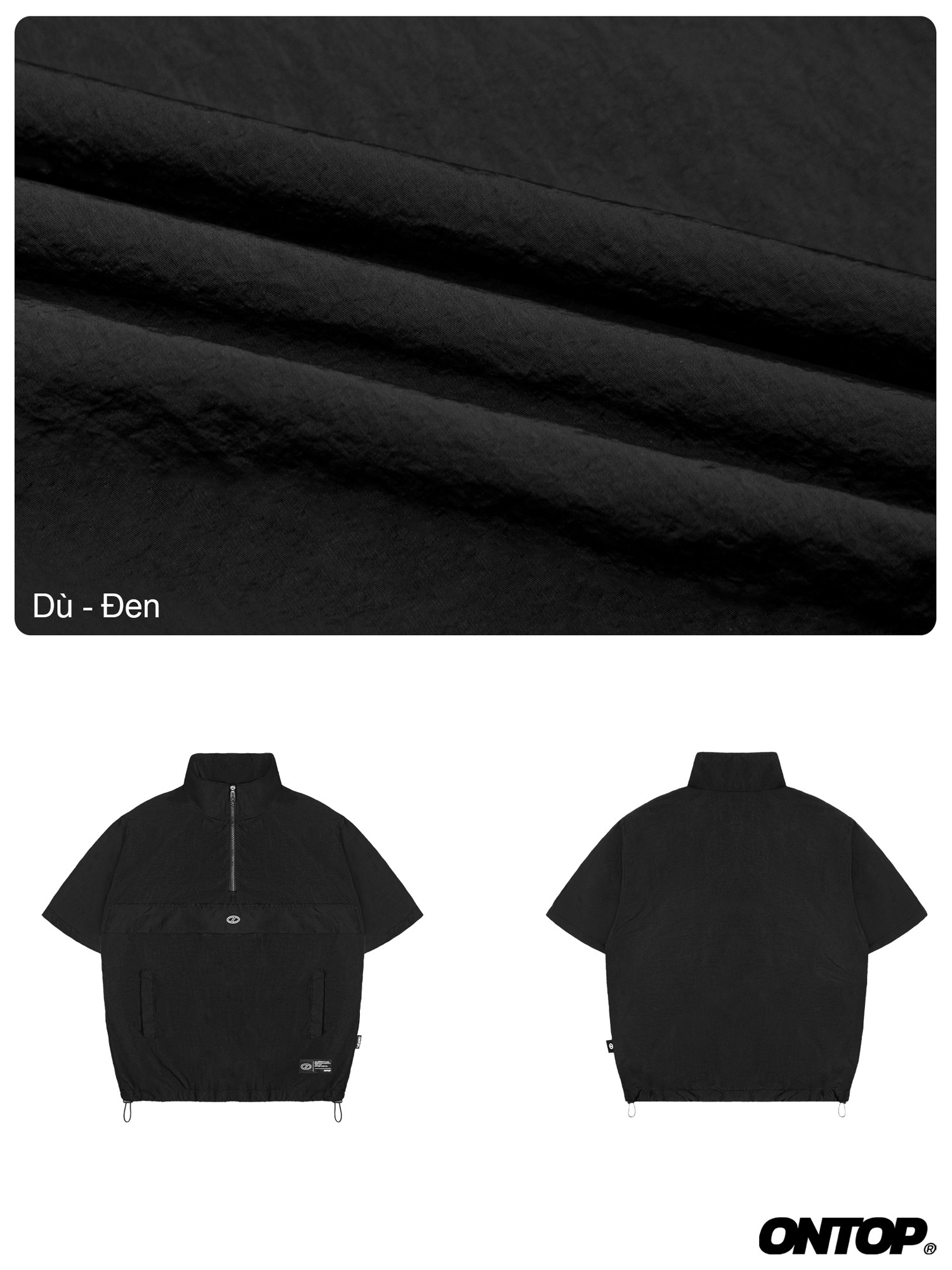 Áo gió nam tay ngắn ONTOP