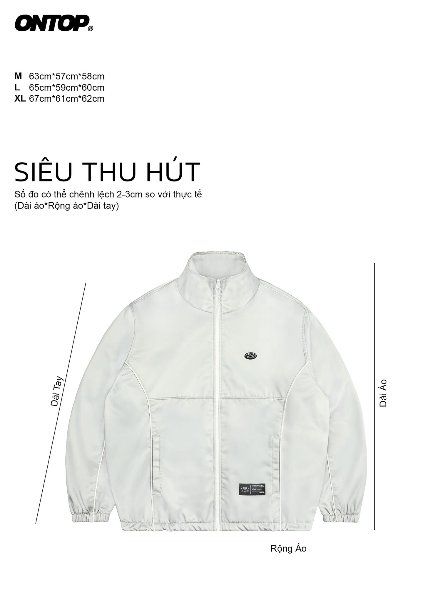 Áo khoác chống gió ONTOP