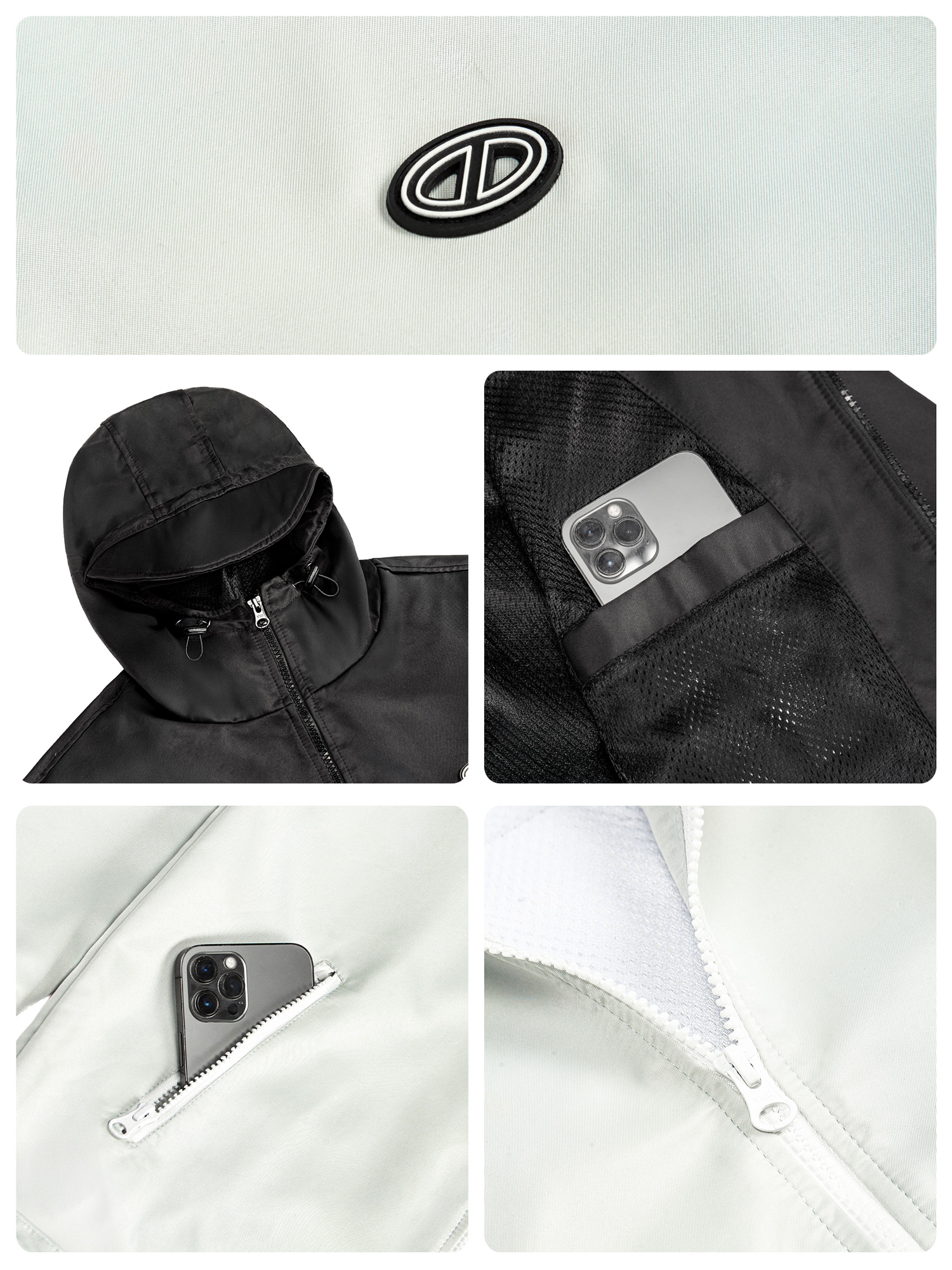 Áo khoác dù có mũ ONTOP