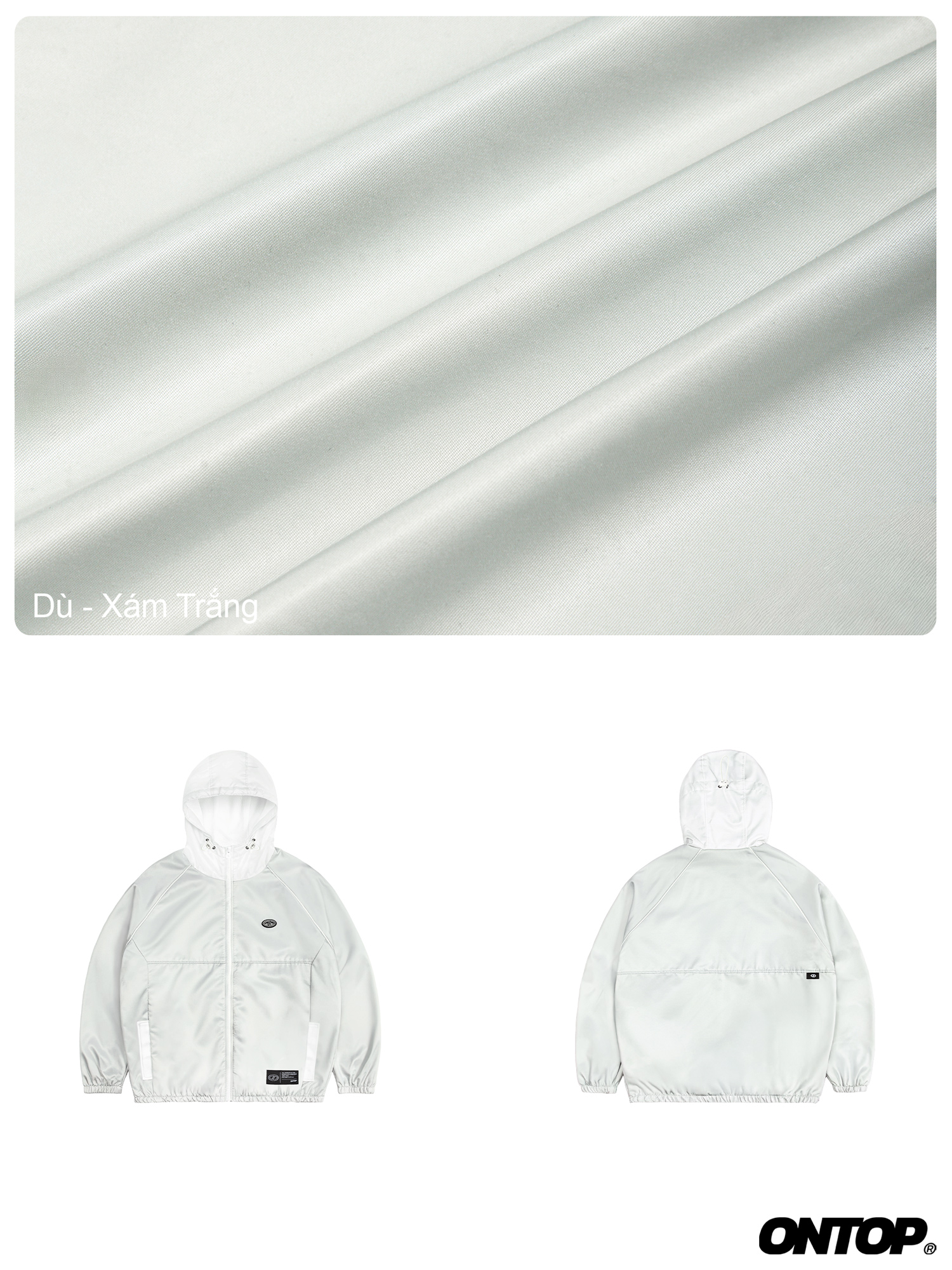Áo khoác gió phối màu ONTOP