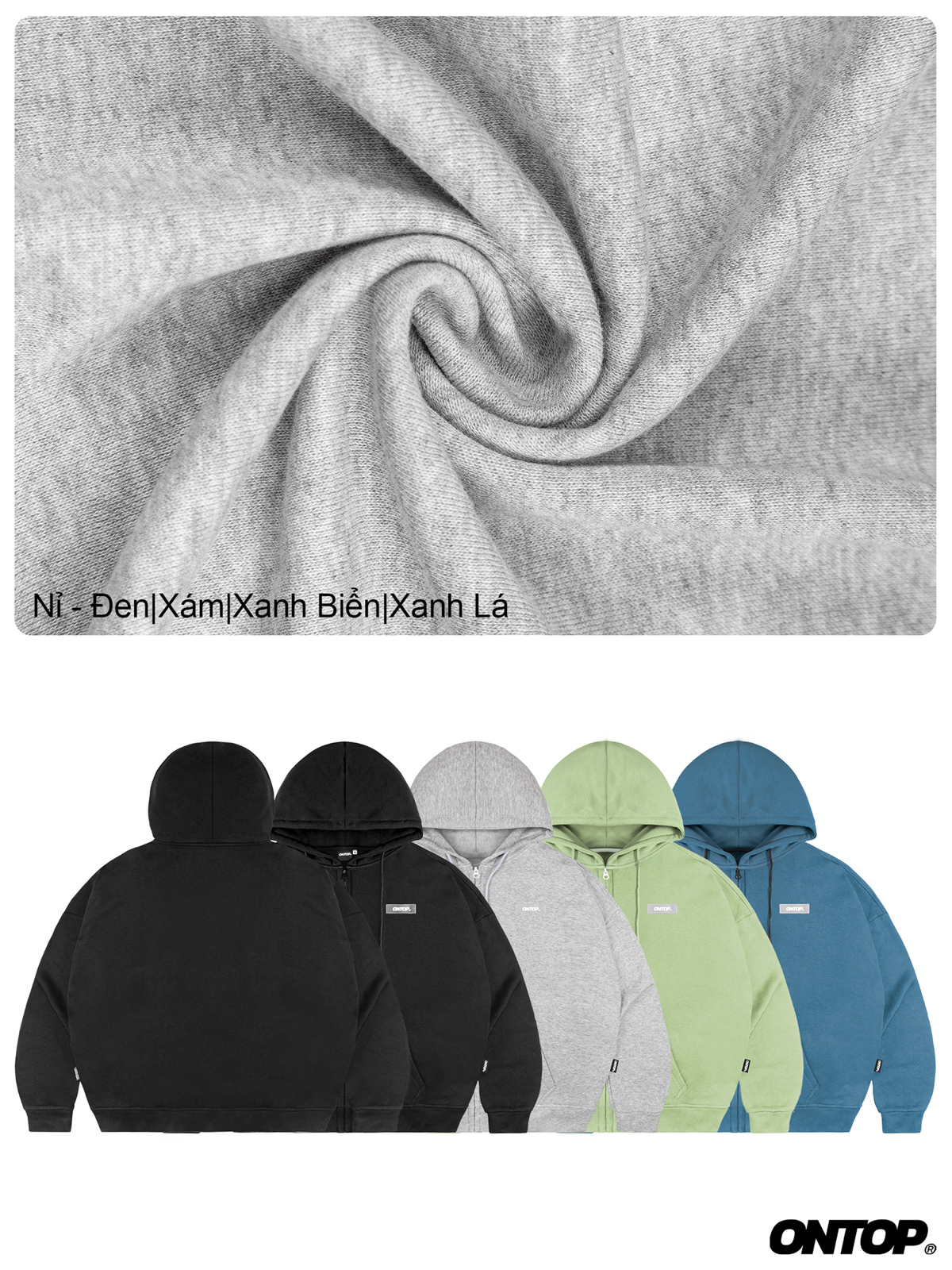 Áo khoác hoodie local brand