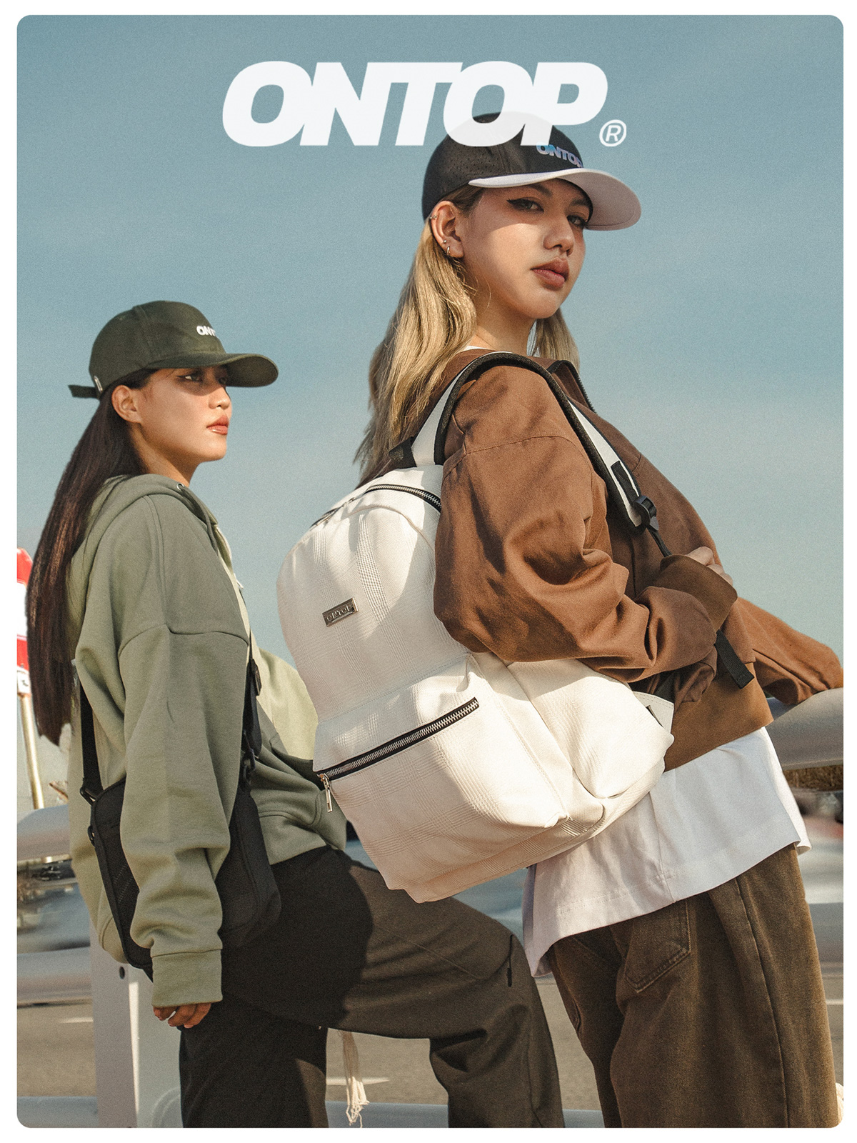 Áo khoác kaki có mũ Ontop