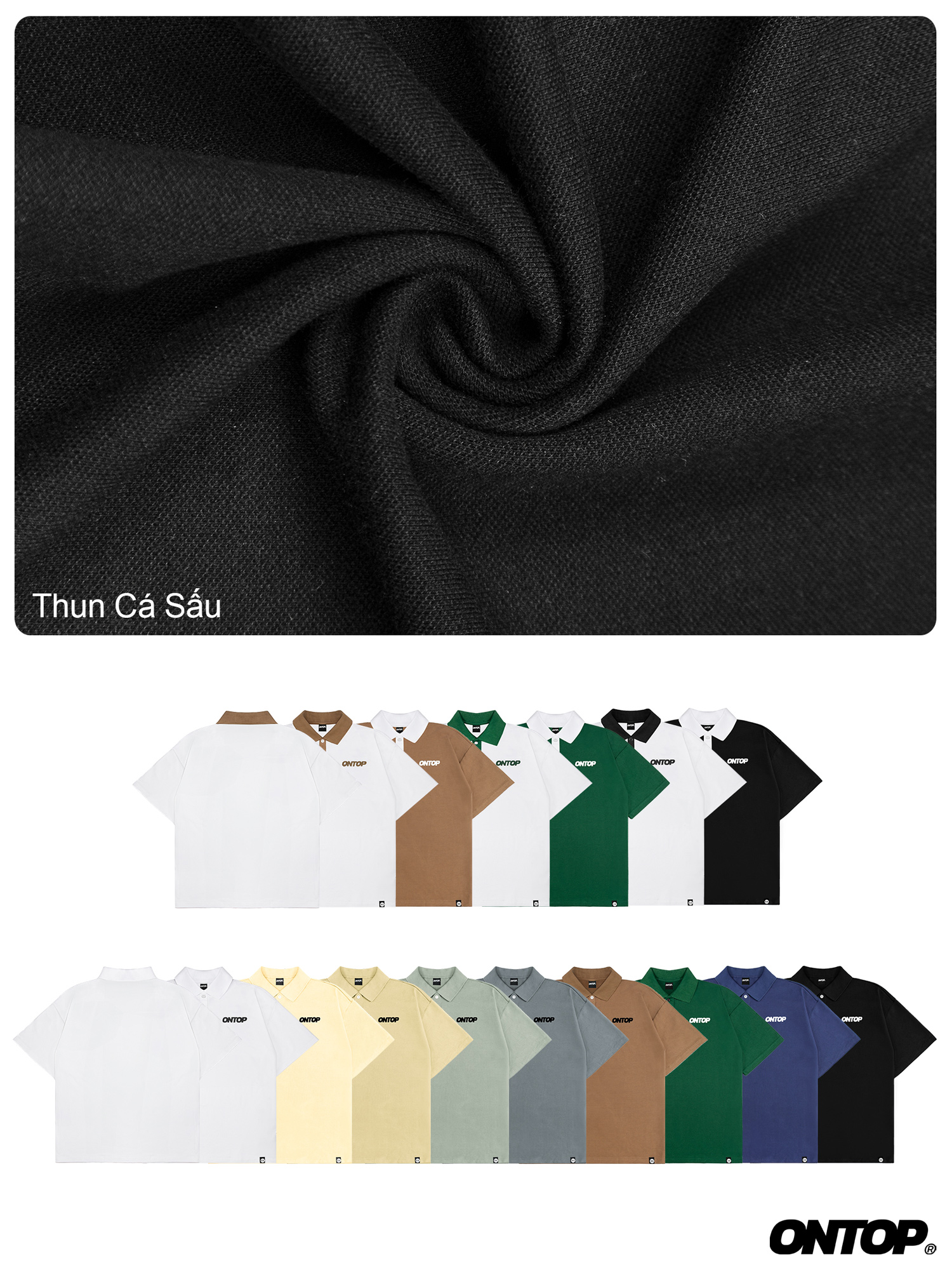 Áo polo local brand ONTOP