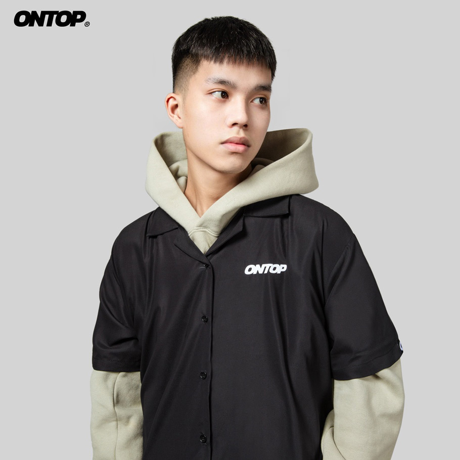 áo sơ mi local brand ONTOP basic form rộng