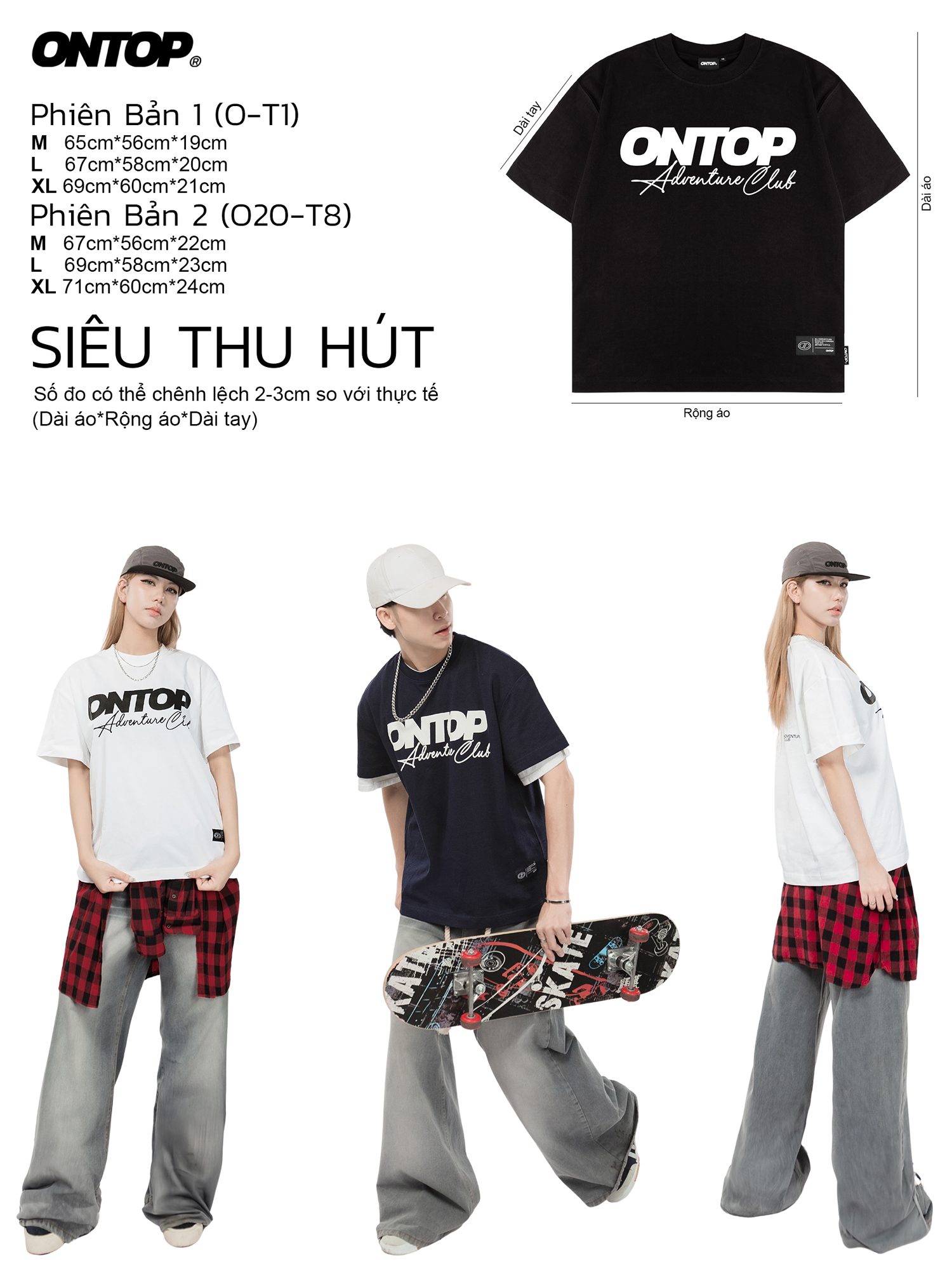 Áo thun basic local brand ONTOP