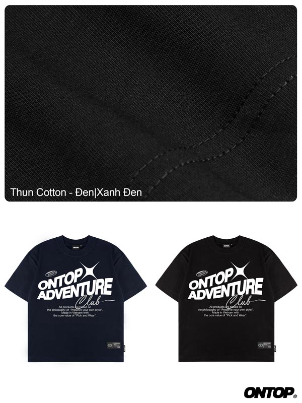 Áo thun in chữ basic local brand ONTOP