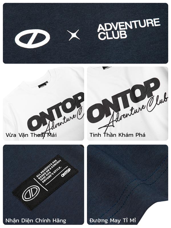 Áo thun in chữ local brand ONTOP