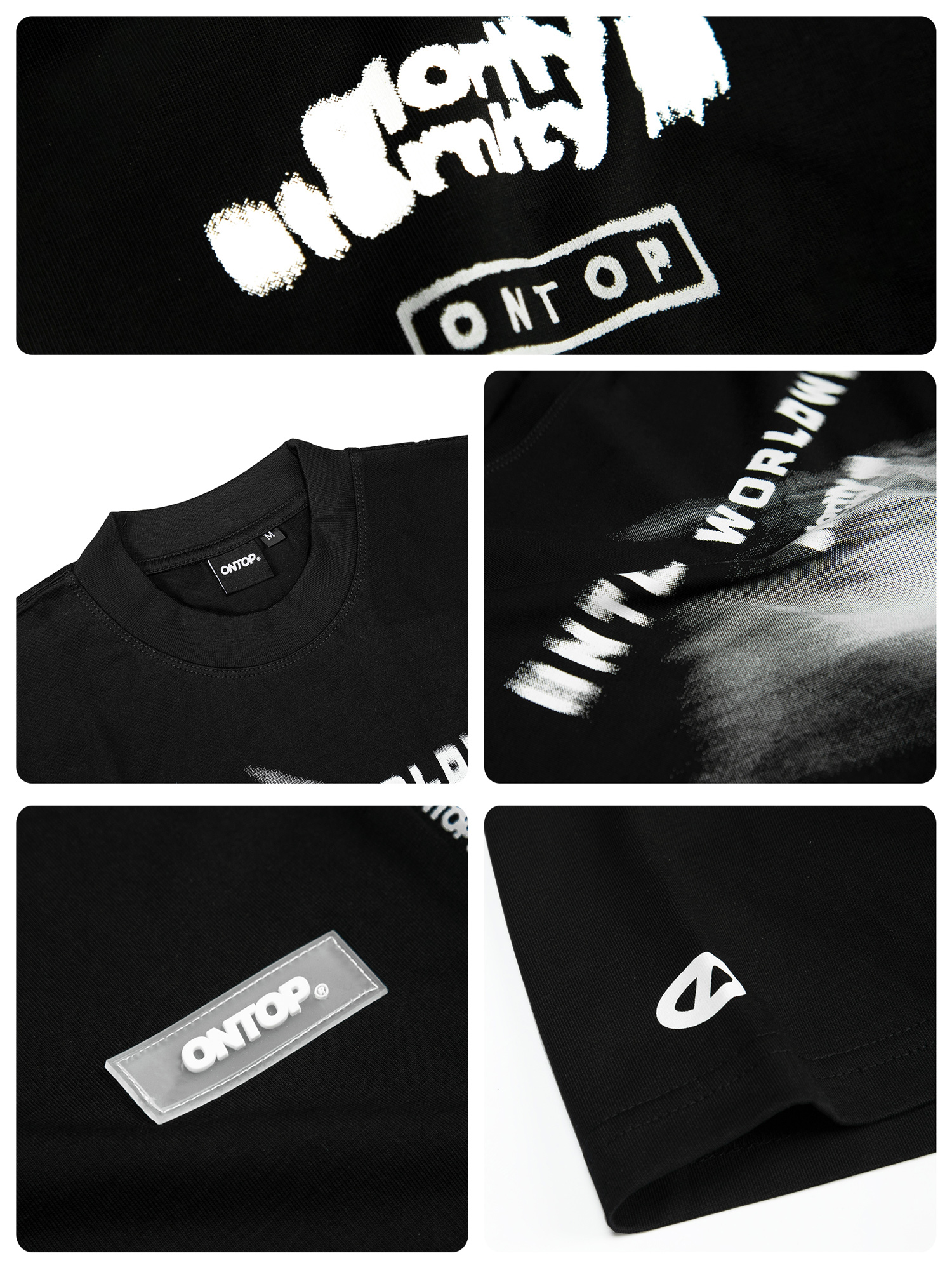 Áo thun in hình chất ONTOP