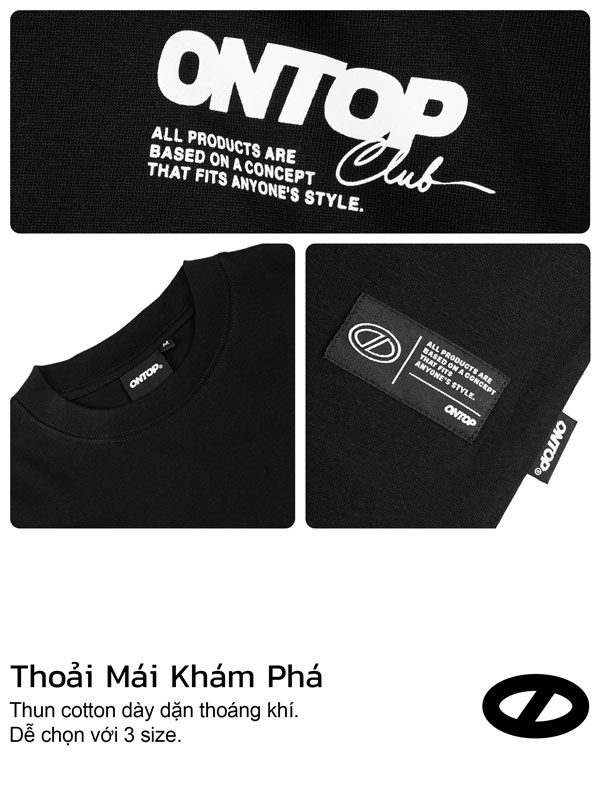 Áo thun local brand basic ONTOP