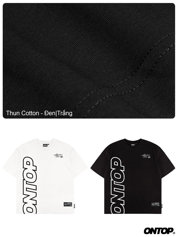 Áo thun nam cổ tròn basic local brand ONTOP