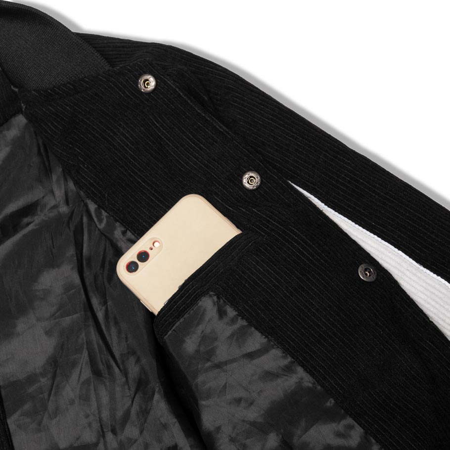 Áo varsity jacket local brand ONTOP Corduroy Baseball