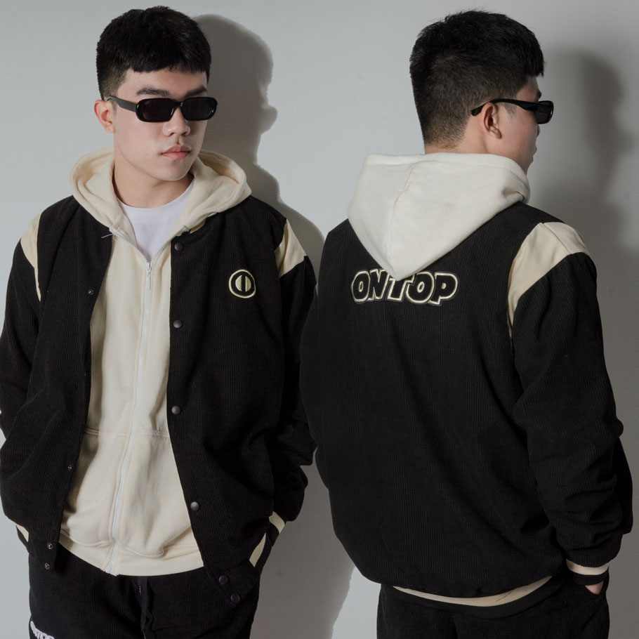 áo varsity jacket local brand ONTOP Teddy