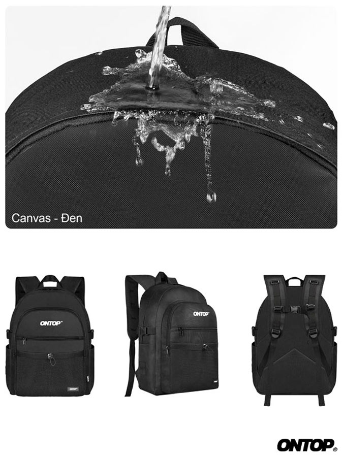 Balo canvas nam nữ ONTOP