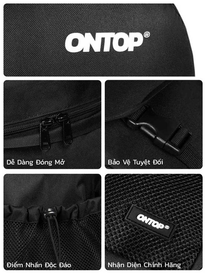 Balo canvas nam nữ ONTOP
