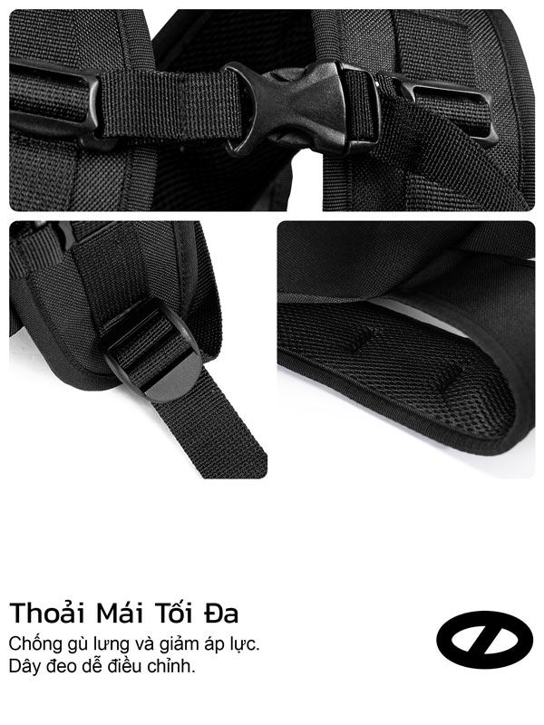 Balo đi học nhiều ngăn ONTOP