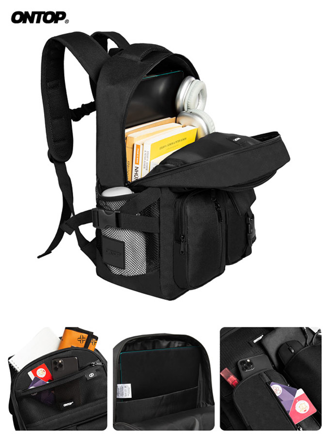 balo local brand đen ONTOP