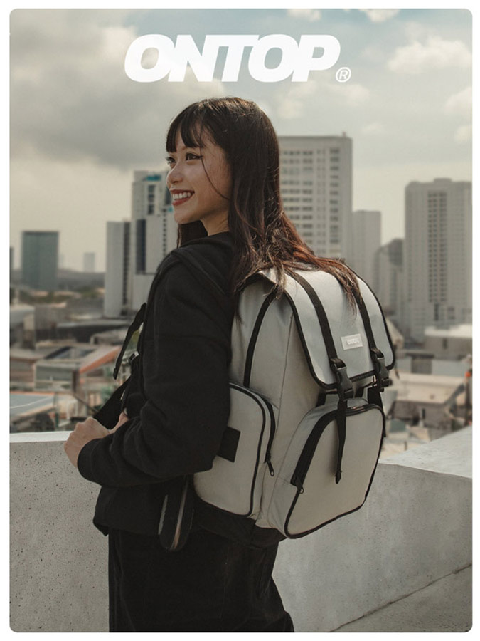 balo vải canvas nam ONTOP