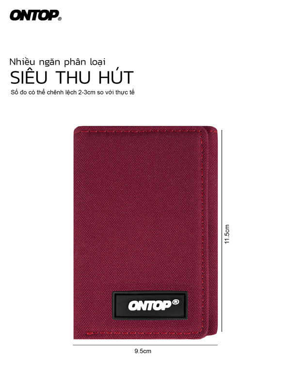 Ví canvas cầm tay local brand ONTOP